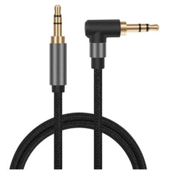 HAING HI-AU15 3.5mm 90 degree Audio Cable Braided 1.5M