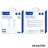 HAING HI - CAT701 - 50CM 10 Gbps High Speed SFTP CAT7 Ethernet Cable 0.5 meter with cables