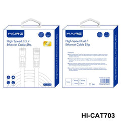 HAING HI-CAT703-5M High Speed 10 Gbps SFTP CAT7 Ethernet Cable 5M