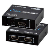 HAING HI - HD102F HD Splitter Ver 1.4 1x2 Full 3D 4Kx2K UK Plug with hdmi splitters