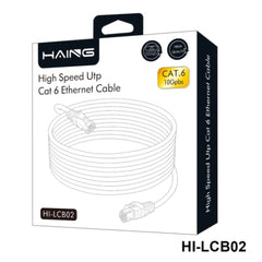 HAING HI-LCB02-5M Cat6 26 AWG 10/100/1000 1 Gbps Ethernet Cable 5M