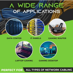 HAING HI-CAT703-5M High Speed 10 Gbps SFTP CAT7 Ethernet Cable 5M