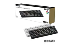 Haing Hi Mkb68 Mechanical Wireless Gaming Keyboard White