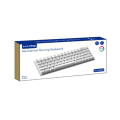 HAING HI-MKB68-BK Mechanical Wired Gaming Keyboard -White