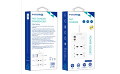 Haing Hi Uk404u 20w Fast Charger Power Strip Uk Socket 2m
