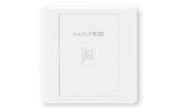 Haing Hi WP01 RJ45 Single Port Faceplate 8.6x8.6cm, wired, networking