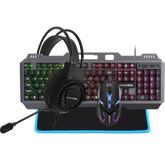 HAING HI402-KMM 4 in 1 Wired Gaming kit Combo