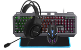 Haing HI402 Kmm 4 In 1 Wired Gaming Kit Combo
