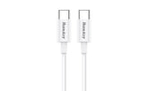 Huntkey HKCC301203 Fast Charging Type C to Type C Cable 1.2 meter 60w 3a White with cables
