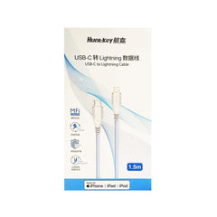 Huntkey HKCCL941511 Type-C To Lightning Fast Charging Cable 1.5M -Silver