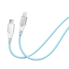 Huntkey HKCCL941511 Type - C to Lightning Fast Charging Cable 1.5 meter - Silver
