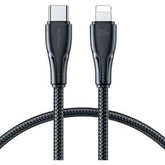 Huntkey HKCCL941513 MFi USB - C to Lightning Cable 1.5 meter - Black with USB cable