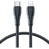 Huntkey HKCCL941513 MFi USB - C to Lightning Cable 1.5 meter - Black with USB cable