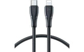 Huntkey HKCCL941513 Mfi USB - C to Lightning Cable 1.5 meter Black with USB cable