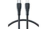 Huntkey HKCCL941513 Mfi USB - C to Lightning Cable 1.5 meter Black with USB cable