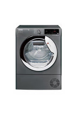 HLE C9TCER-80 9Kg Smart Condenser Dryer - Dark Silver