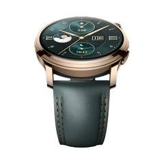 HONOR Watch 4 Pro, 4GB & 64GB, Green Leather Strap - 5502ABLF-Tumi-B19D
