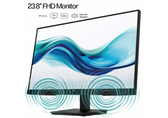 HP 324pe 24" Class Full HD LCD Monitor - 16:9 - Black - 23.8" Viewable - in-Plane Switching (IPS) Technology - 1920 x 1080-16.7 Million Colors - 250 Nit - 5 ms - 100 Hz Refresh Rate - Speakers