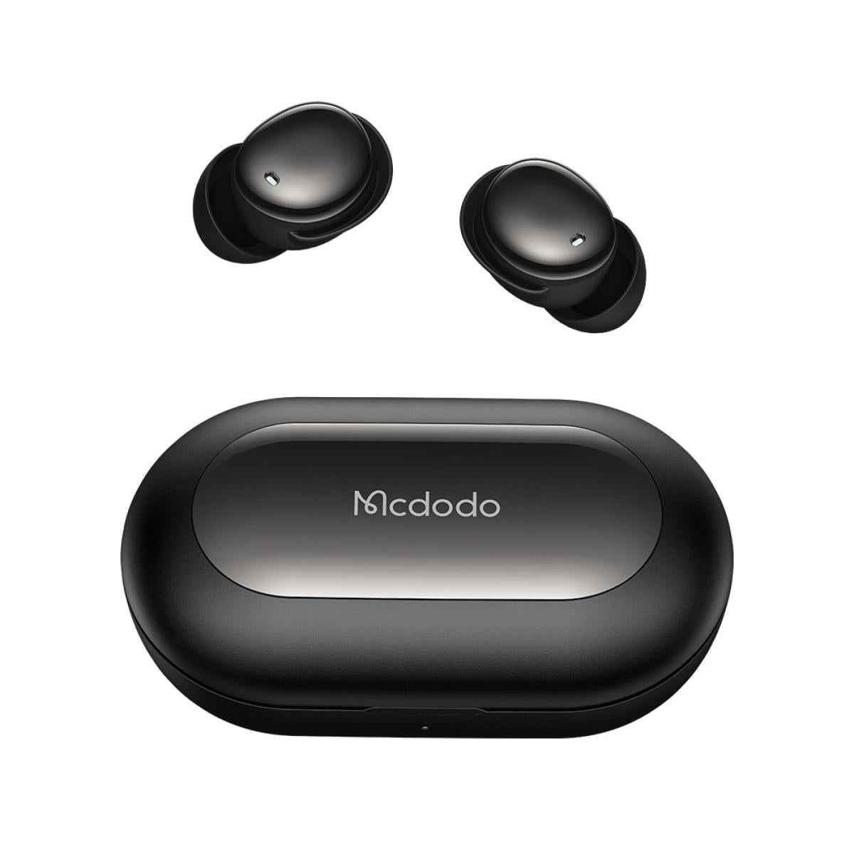 Mcdodo Hp 4490 Night Sleep Wireless Earbuds Bluetooth V5.4 Stable Conne Safe Light Earbud & In Ear Headphones For Iphone & Samsung Android Black