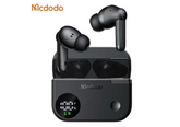 Mcdodo N3 HP - 450 Active Noise Cancelling Wireless Earbuds - LED Power Display - 24H Playtime - BT 5.4 - Black