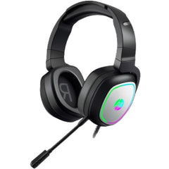 HP H360G Stereo 3.5mm Spatial Surround Effect Lightweight Gaming Headset with Flexible Microphone & USB Led Lighting