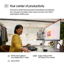 HP Series 5 Pro 524pm - 23.8″ FHD IPS Conferencing Monitor, USB‑C 100W PD, 5MP Webcam, RJ‑45 Ethernet, AI Noise Reduction - 3 Year Warranty