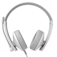 Meetion HP003U USB Telephony Headset with Microphone & Volume Control -White