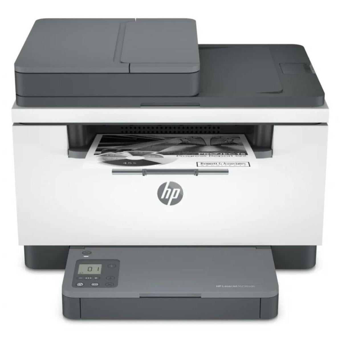 HP LaserJet MFP M236sdn Printer Series A high-productivity MFP with the fastest two-sided printing in its class, Mono Black Print, copy, scan an automatic feeder & Network - MFP M236sdn -