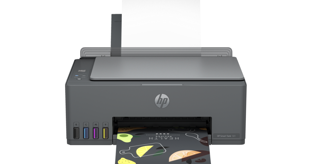 HP Smart Tank 581 All-in-One Printer - CompuMe