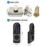 Digital Electric HR-FC188L Rim Lock