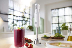 Philips ProMix Hand Blender with Metal Shaft, 650W, 0.5L, White
