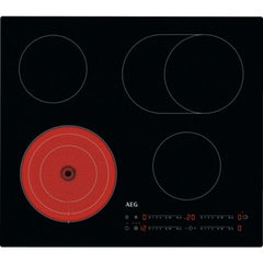 Aeg HRB64470CB 60CM 4 Zone Ceramic Cooktop