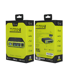 Goui Titan Station Desktop Charger, 100Watts, Black - G-STATION100