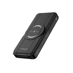Promate Power Bank 10000Mah, 5 In 1, Foldable MagSafe, Black - POWERPACK-FOLD BLK