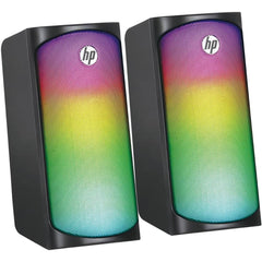HP RGB Bluetooth Multimedia Speaker, Black - DHE-6004S