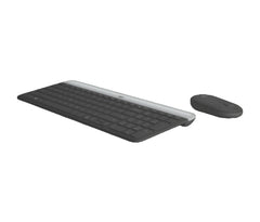 Logitech Slim Keyboard & Mouse Wireless Combo, Graphite - MK470