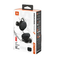 JBL Endurance Race 2 true wireless Earbuds Active, 48 Hours of Battery Life, Black - JBLENDURACE2BLK