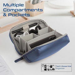 Promate Velvena Waterproof, Pouch Bag, Blue - VELVENA BLU