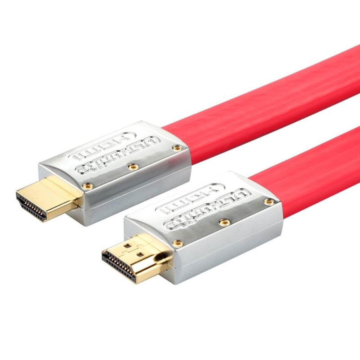 ULT-unite 4Kx2K UltraHD 2.0 Gold-plated HDMI to HDMI Flat Cable-20m (Red) | 4K UHD 2.0 | ULT-unite 4Kx2K UltraHD 2.0 Gold-plated HDMI to HDMI Flat Cable-20m (Red) | 4K UHD 2.0 |