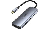 CHOETECH HUB - M19 7 IN 1 USB Type - C ADAPTER HUB WITH 4K HDMI, 100W PD POWER, 2 USB 3.0, SD/TF CARD READER