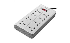 Huntkey SZA801-3 Power Strip Surge w/ 8 Universal AC Sockets (3M)