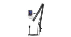 HAVIT Gamenote GK50 PRO RGB Gaming Microphone with Desk Stand