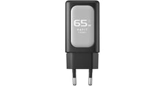 HAVIT UC260 65W Smart GaN Fast Charger (Black & Grey), gaming accessories