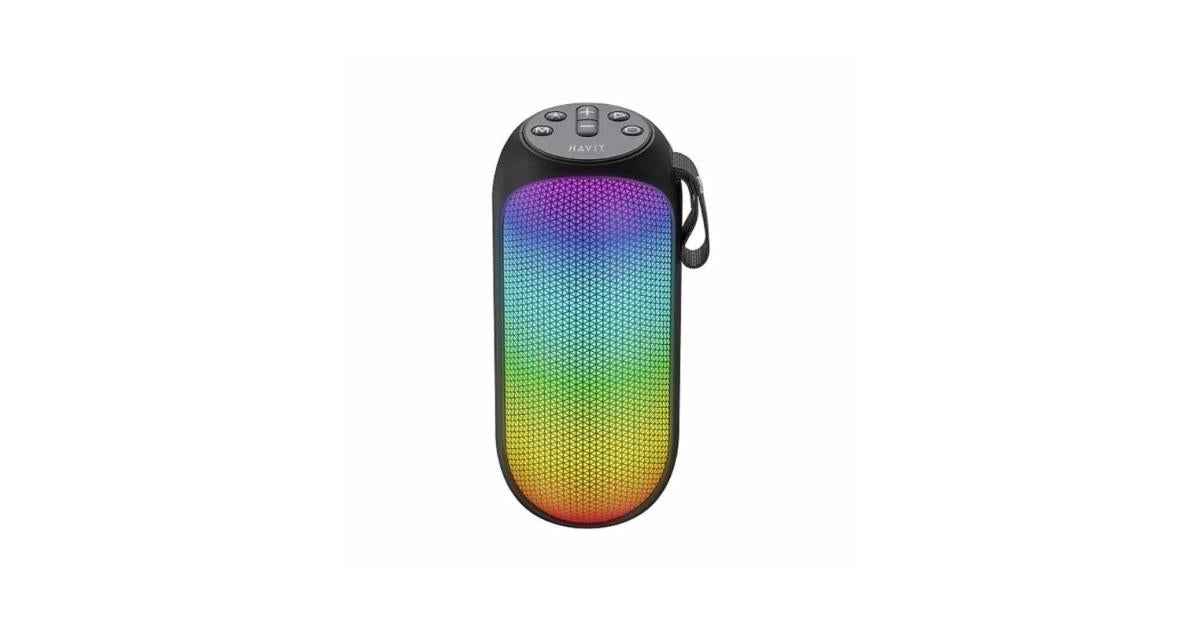 Havit SK808BT Colorful RGB Light Wireless Waterproof Speaker