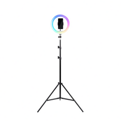 HAVIT ST7026 TRIPOD WITH 10 INCHES RGB RING LIGHT