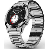 Hifuture Go Pro 2 Smart Watch, Stainless Steel, 1.32" Inch Amoled Display, Powered By Dual Core Processor & Syntra Ai, Ip68 Waterproof, 24/7 True Heart Rate & Blood Oxygen Sensor (the Sixth Generation), Up To 10 Days Daily Use Silver