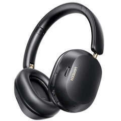UGREEN HiTune Max5c Bluetooth Headphones Over Ear with Adaptive Active Noise Cancellation, BT 5.4, Spatial Sound, Hi-Res Sound, EQ in App, 75h Battery, Comfortable Hold, Dual Connection - Black