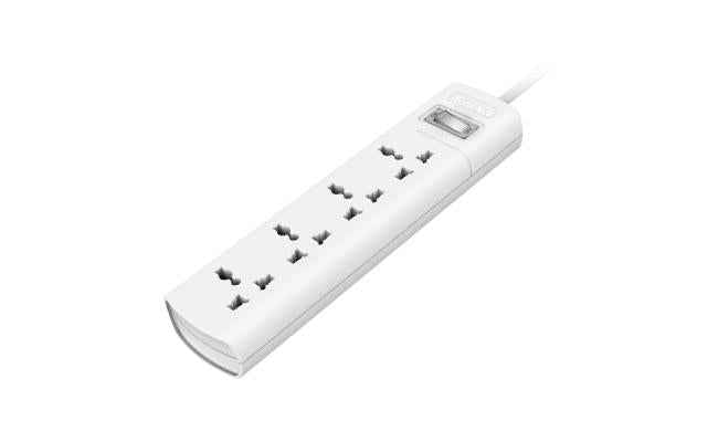 Huntkey SZM401 Power Strip Surge w/ 4 Universal AC Sockets (1.5M)