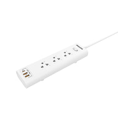 Philips Power Strip 3 Ac Outlet ,1 X Usb C, 2 X Usb With Overload Proteion, 2m Eu