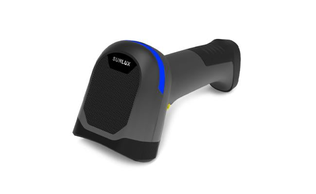 Sunlux IH20 2d Wired Barcode Scanner Black, point of